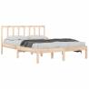 Solid Wood Pine Bed Frame 120x200 cm - Hipomarket