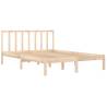 Solid Wood Pine Bed Frame 120x200 cm - Hipomarket