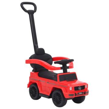 Push Walk Car Mercedes-Benz G63 Red - Fun for Kids