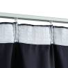 Blackout Curtains with Hooks - Anthracite 140x245 cm | HipoMarket