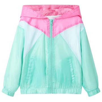 Kids' Hooded Jacket with Zip - Multicolour Size 104 | HipoMarket