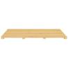 Bamboo Bath Mat 54x36 cm - Natural Wellness Oasis