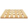 Bamboo Bath Mat 54x36 cm - Natural Wellness Oasis