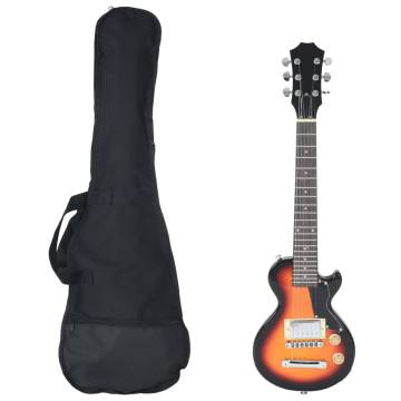 Electric Guitar for Kids 30" with Bag - Brown & Black