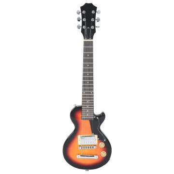 Electric Guitar for Kids 30" with Bag - Brown & Black