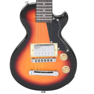 Electric Guitar for Kids 30" with Bag - Brown & Black