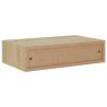 Wall-Mounted Oak Drawer Shelves - 2 pcs | Hipo Market