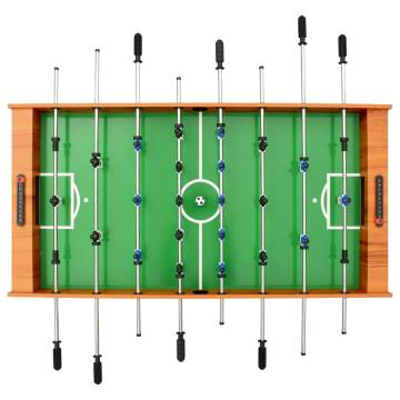 Folding Football Table 121x61 cm - Light Brown | HIPO Market