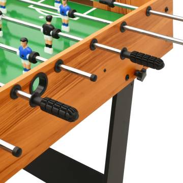 Folding Football Table 121x61 cm - Light Brown | HIPO Market