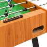 Folding Football Table 121x61 cm - Light Brown | HIPO Market