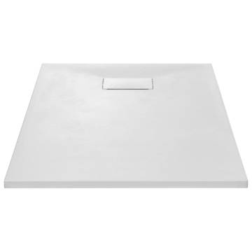 SMC Shower Base Tray White 120x70 cm - Modern Bathroom Solution