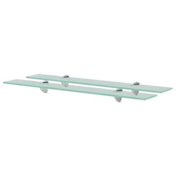 Stylish Floating Shelves - 2 pcs Glass 70x20 cm | HipoMarket