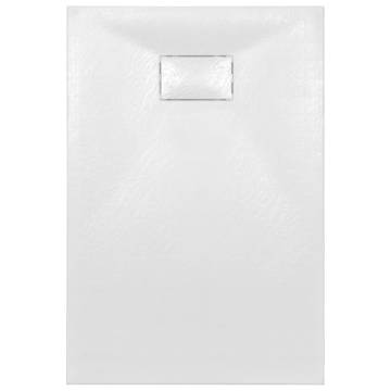 SMC Shower Base Tray White 120x70 cm - Modern Bathroom Solution