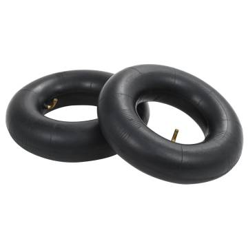 Wheelbarrow Inner Tubes 13x5.00-6 - Heavy-Duty Rubber (2 pcs)