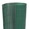 Double-Sided Garden Fence 110x500 cm Green - Hipomarket UK