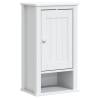 3 Piece Bathroom Furniture Set BERG White Solid Wood Pine - Hipomarket