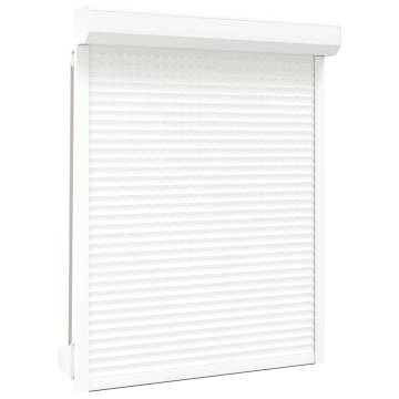 Roller Shutter Aluminium 120x150 cm White | Hipomarket UK