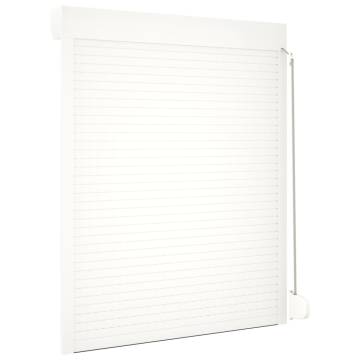 Roller Shutter Aluminium 120x150 cm White | Hipomarket UK