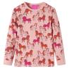 Kids' Long Sleeve Pyjamas Light Pink 128 | Hipomarket