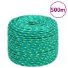 Boat Rope Green 6 mm 500 m Polypropylene Colour green Quantity in Package 1 Length 500 m Diameter 6 mm 