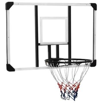 Durable Basketball Backboard - Transparent 106x69 cm Polycarbonate