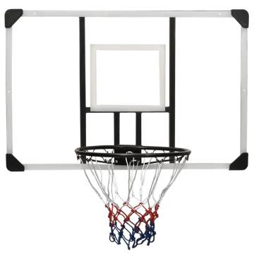 Durable Basketball Backboard - Transparent 106x69 cm Polycarbonate