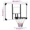 Durable Basketball Backboard - Transparent 106x69 cm Polycarbonate