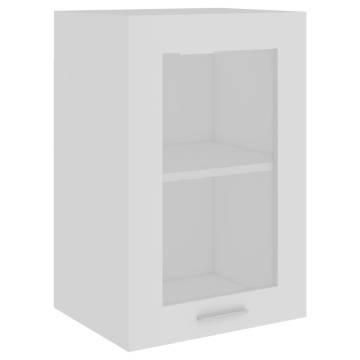 Hanging Glass Cabinet White 40x31x60 cm | Hipomarket