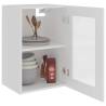 Hanging Glass Cabinet White 40x31x60 cm | Hipomarket