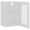 Hanging Glass Cabinet White 40x31x60 cm | Hipomarket