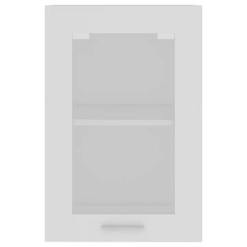 Hanging Glass Cabinet White 40x31x60 cm | Hipomarket