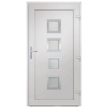 Front Door Anthracite 108x200 cm PVC - Secure & Elegant