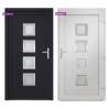 Front Door Anthracite 108x200 cm PVC - Secure & Elegant