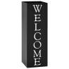 Umbrella Stand Welcome Steel Black Colour black Pattern pattern 4 Number of 1 