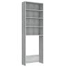 Washing Machine Cabinet Grey Sonoma - Space-Saving Storage