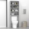 Washing Machine Cabinet Grey Sonoma - Space-Saving Storage