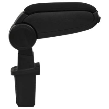 Car Armrest Black 12x32x(34-50) cm ABS - HipoMarket