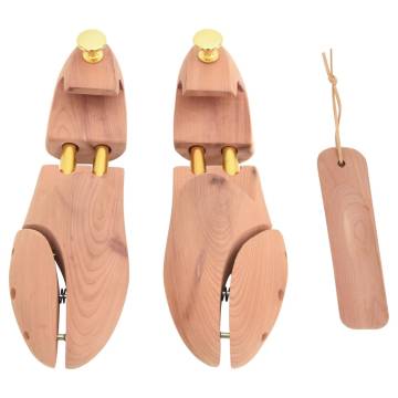 Shoe Stretcher with Shoe Horn - EU 38-39 Solid Cedar Wood