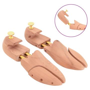 Shoe Stretcher with Shoe Horn - EU 38-39 Solid Cedar Wood