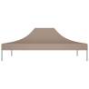 Taupe Party Tent Roof 4x3 m - Durable & UV Resistant