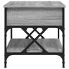 Stylish Grey Sonoma Coffee Table - 70x50x50 cm | HipoMarket