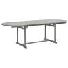 Garden Dining Table (160-240)cm - Solid Acacia Wood | HipoMarket