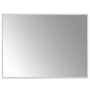 Stylish LED Bathroom Mirror 60x80 cm | Hipo Market