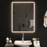 Stylish LED Bathroom Mirror 60x80 cm | Hipo Market