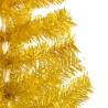 Pre-lit Gold Christmas Tree with Ball Set - 180 cm PET