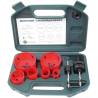 Brüder Mannesmann 8-Piece Hole Saw Set HSS - Efficient Cutting