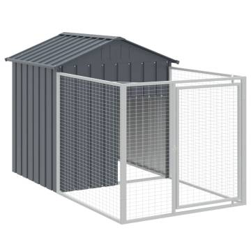 Durable Dog House with Roof - Anthracite - 117x101x123 cm