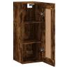 Wall Mounted Cabinet Smoked Oak - Stylish Storage Solution