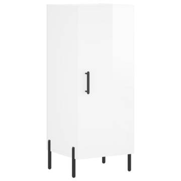 Highboard High Gloss White - Stylish Storage Solution | HipoMarket