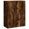 Elegant Smoked Oak Highboard - Stylish Storage Solution